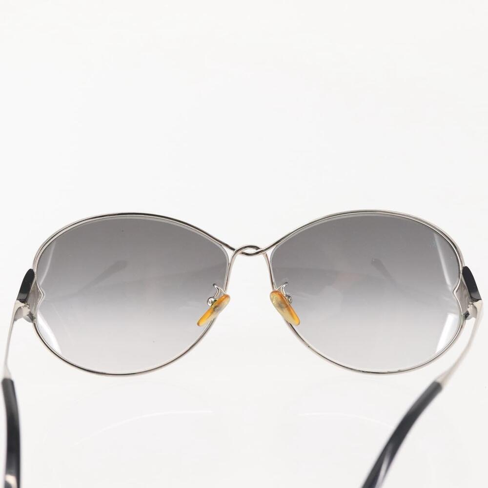 LOUIS VUITTON Daisy Sunglasses Metal Silver Z0261U LV Auth 143996 - Picture 2 of 13